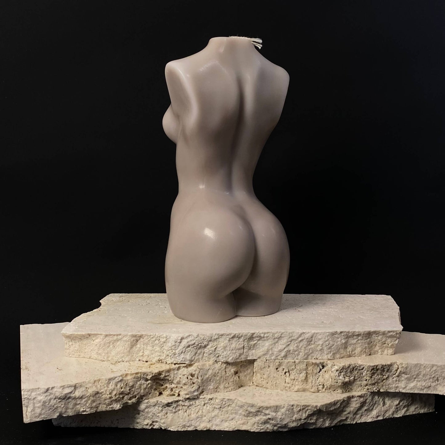 Large Athena Body Sculptural Candle G1 Back