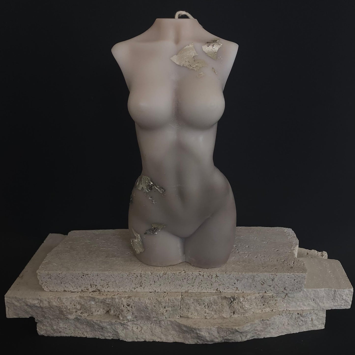 Large Athena Body Sculptural Candle G3 Front