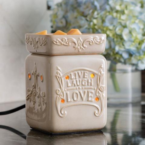 Live Love Laugh - Square Illumination Warmer