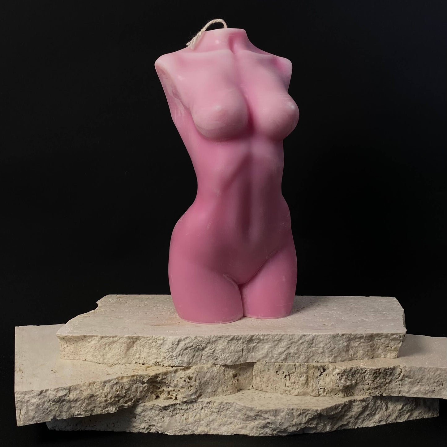 Large Athena Sculptural Candle PP3 Front