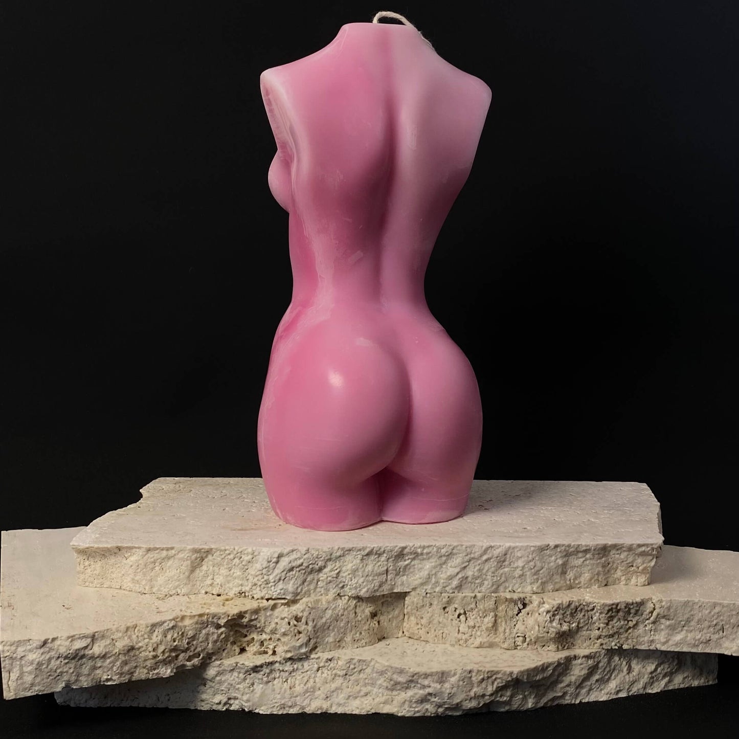 Large Athena Sculptural Candle PP3 Back