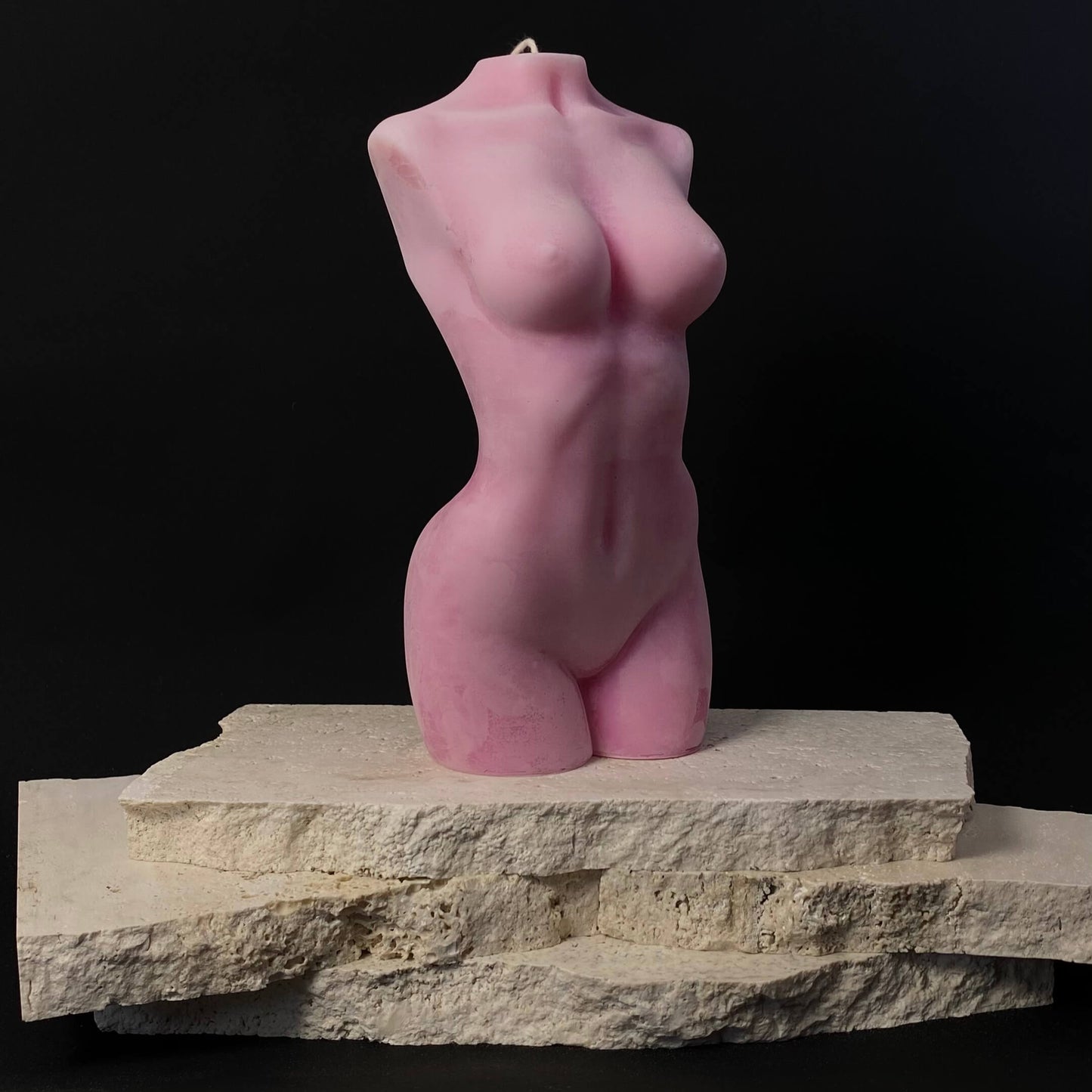 Large Athena Sculptural Candle PP4 Front