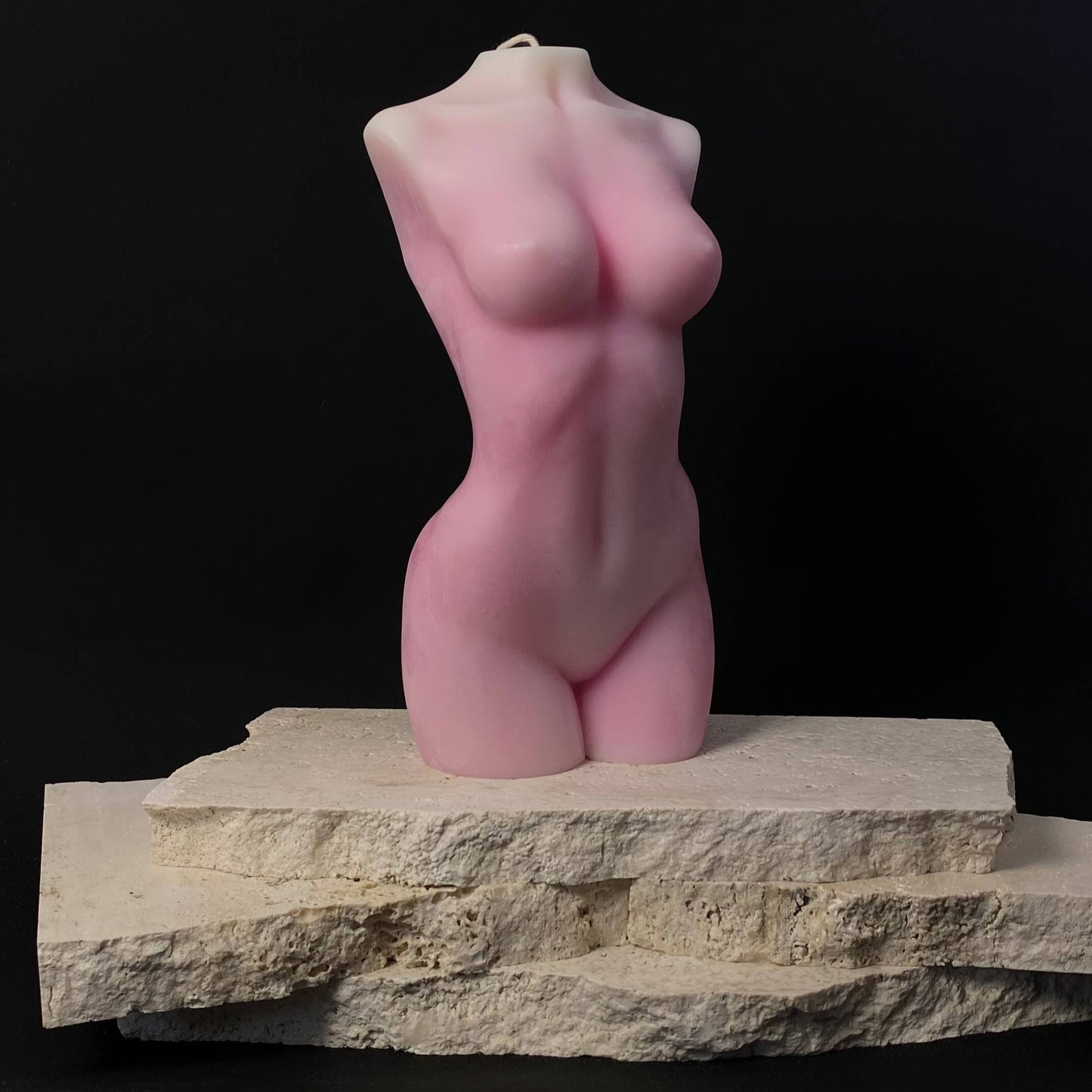 Large Athena Sculptural Candle PP5 Front