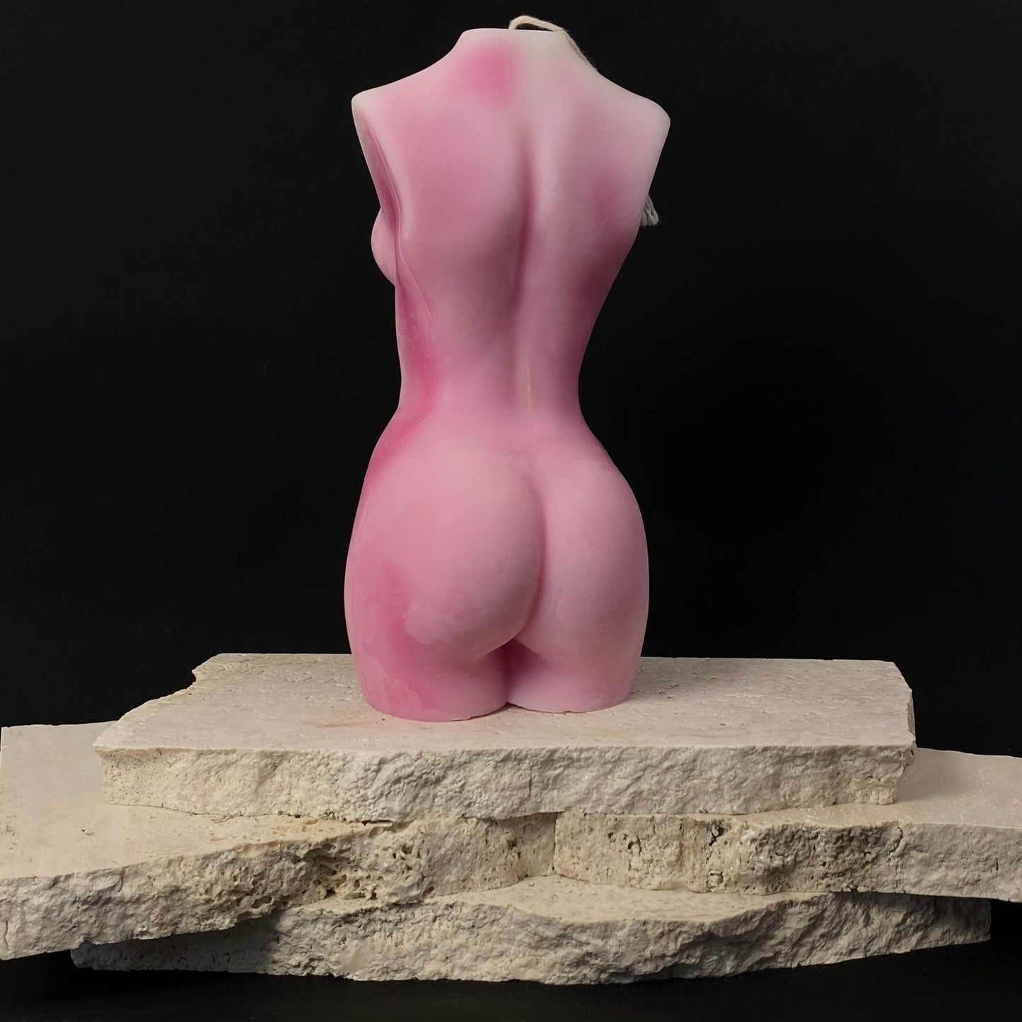 Large Athena Sculptural Candle PP5 Back