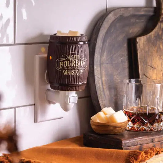 Burbon Barrel Pluggable Warmer