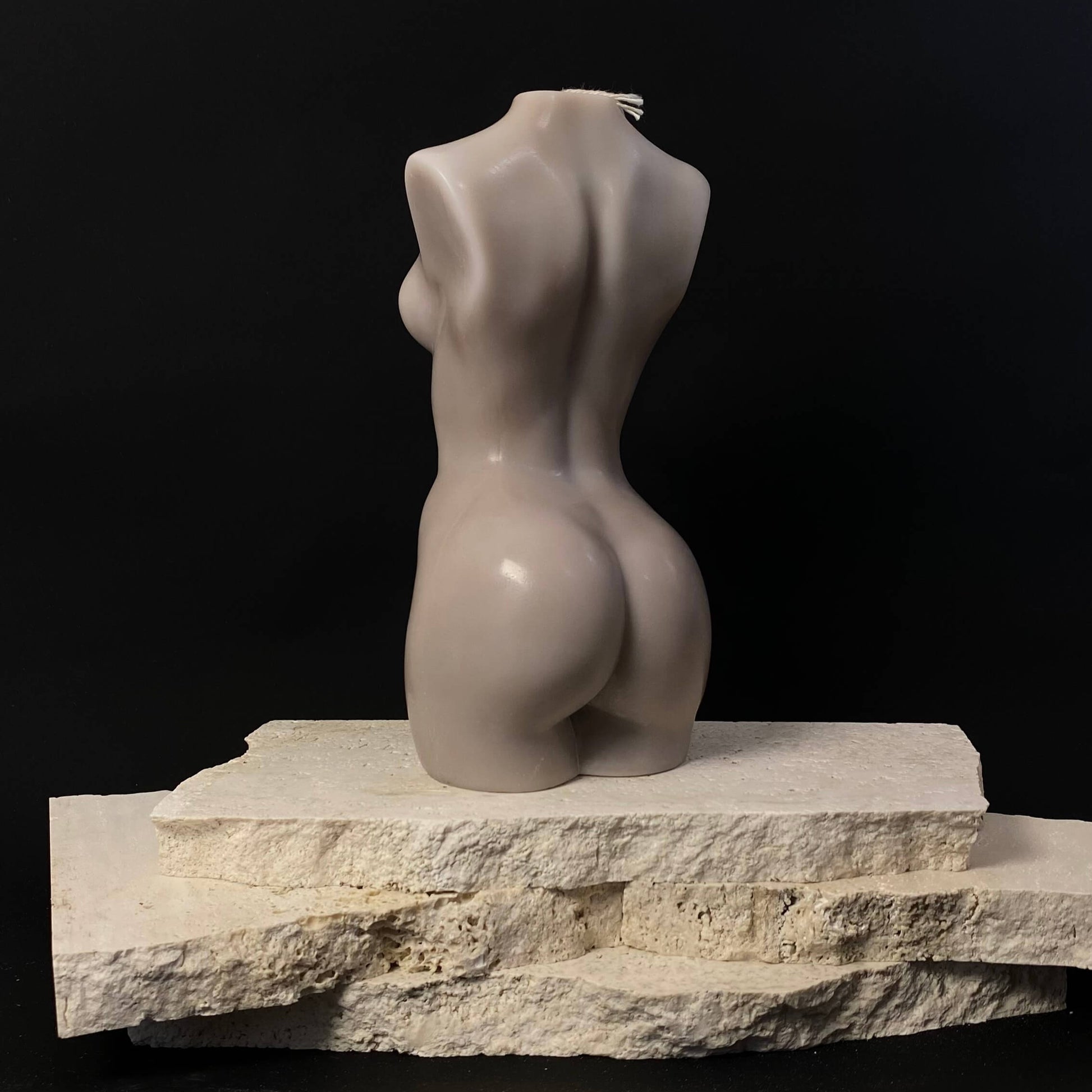 Large Athena Body Sculptural Candle G1 Back