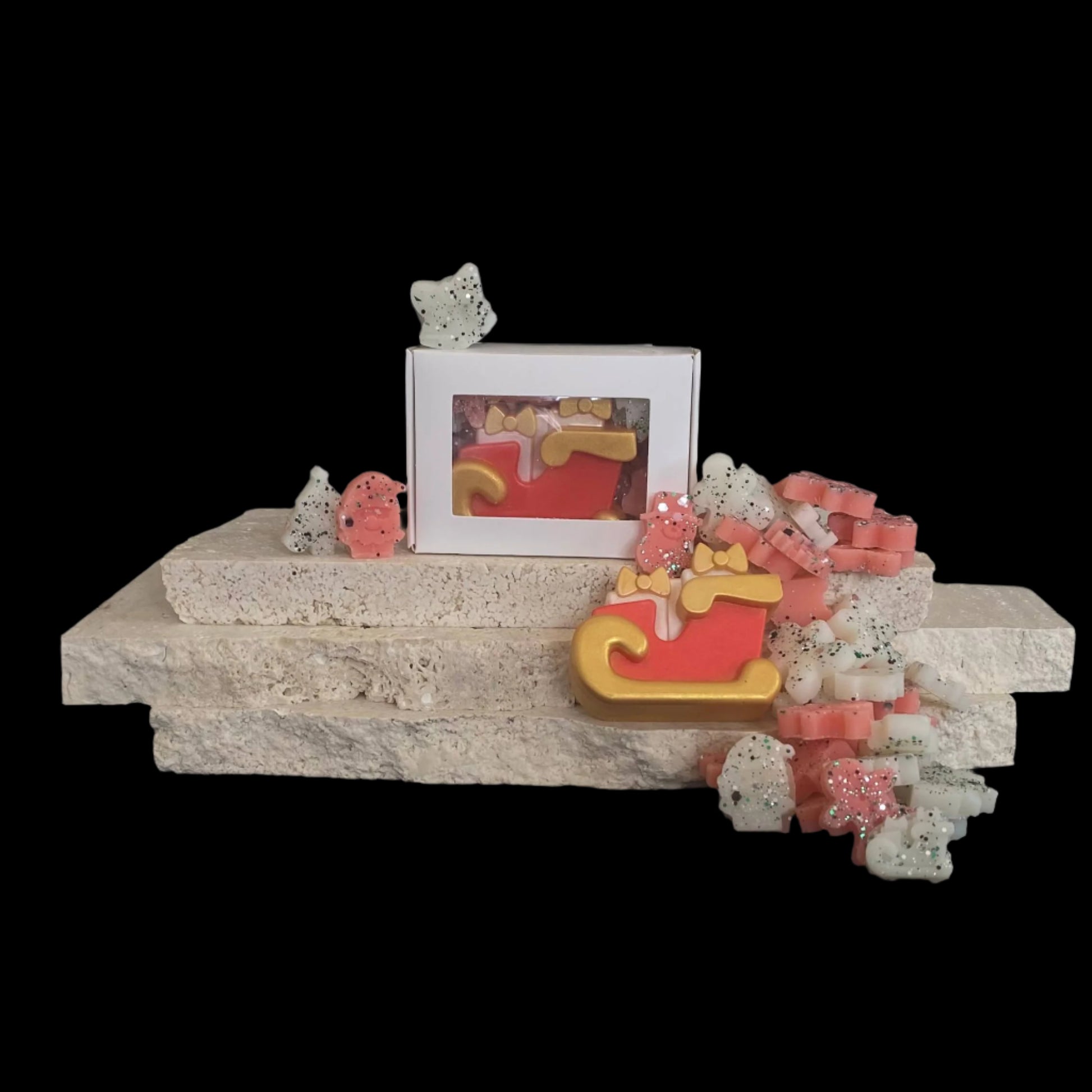 Holly Berry Santa Sleigh Wax Melt