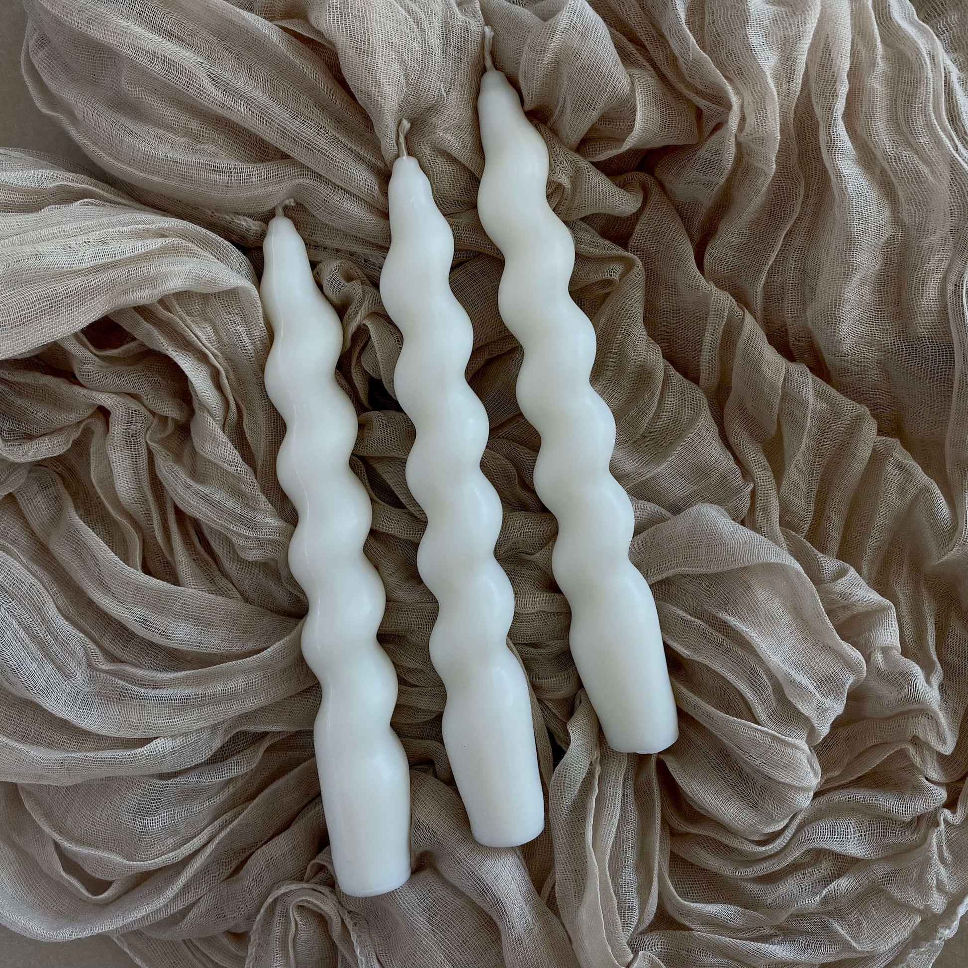 Jean Taper Candle Flatlay