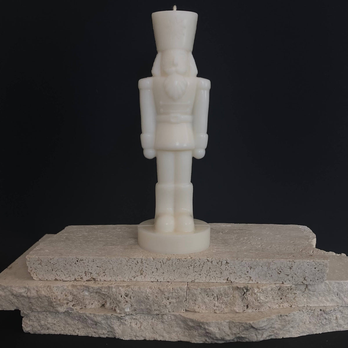 Nutcracker Slim Sculptural Candle