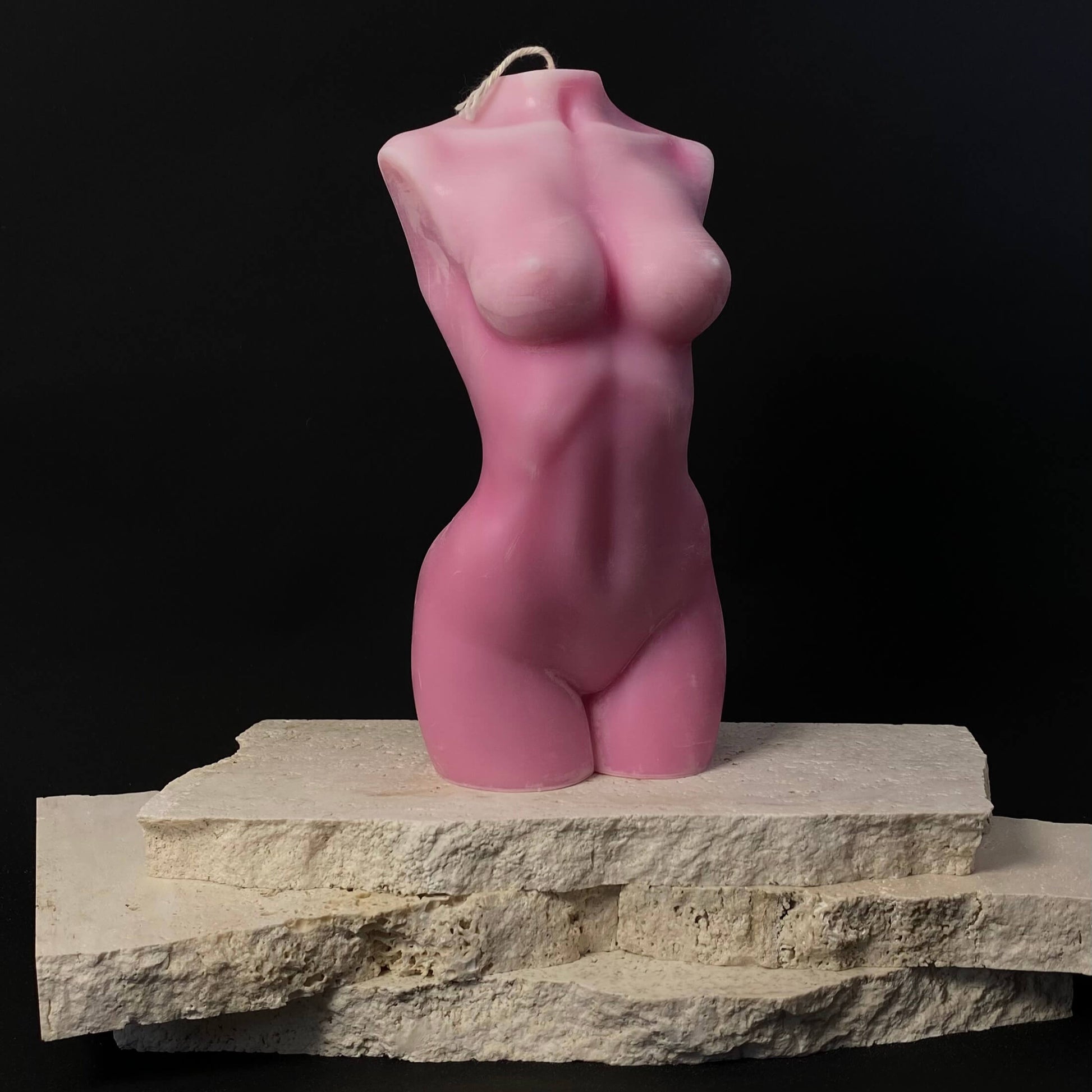 Large Athena Sculptural Candle PP3 Front