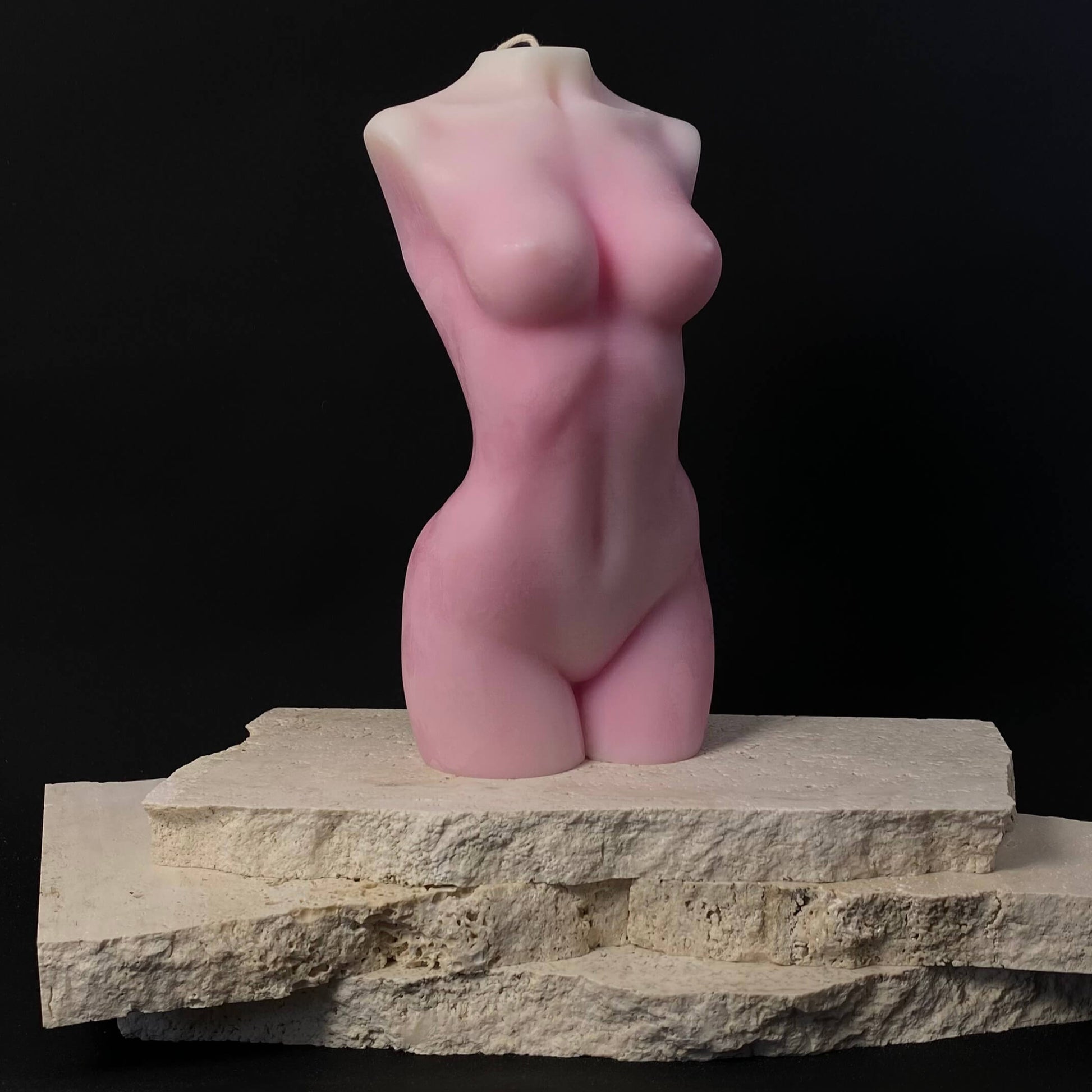 Large Athena Sculptural Candle PP5 Front