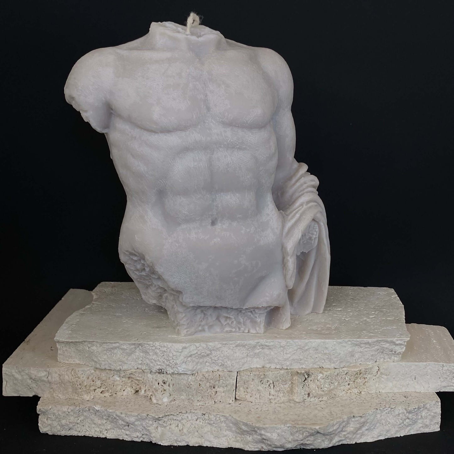 Torso of Jupiter Large Sculptural Candle R1